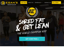 Tablet Screenshot of hawaiifitcamp.com